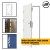 **Custom Sized Made to Order ** High Security Steel Security Door- 9 Point/Multi Point Locking - Ultra Heavy Duty External 
